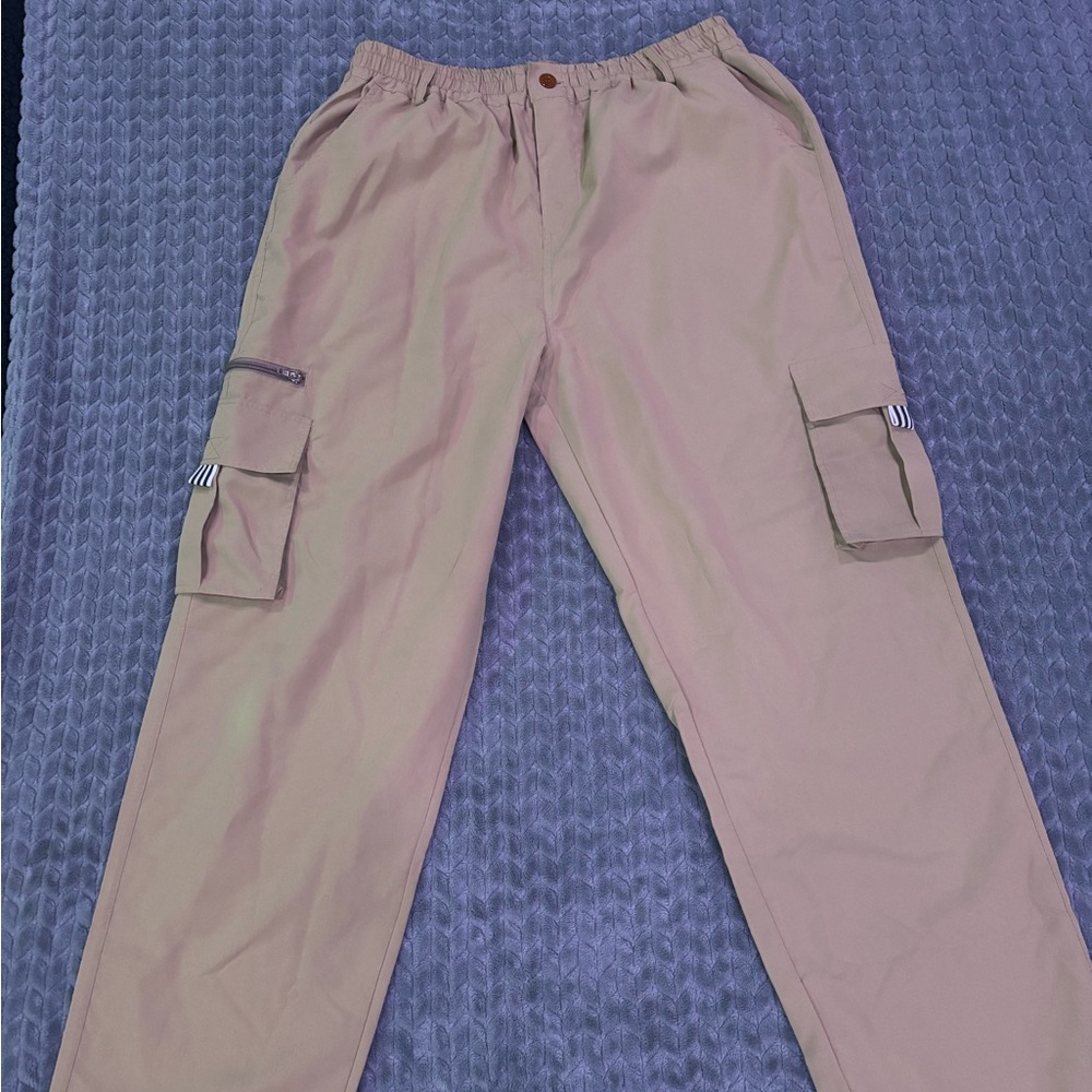 Men's Tan Cargo Pants